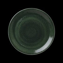 Plate Coupe Vesuvius Burnt Emerald 30 cm