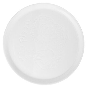 Embossed pizza plate, Delta
