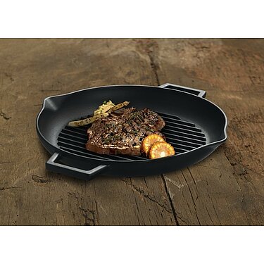 Grill frying pan with integrated handles, fi 26cm