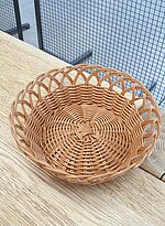 Basket for bread round 21x8cm