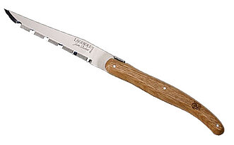 Stek nož sa drškom od hrasta