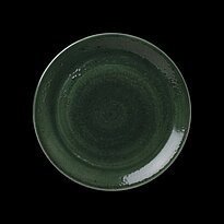 Plate Vesuvius Burnt Emerald Coupe 28 cm